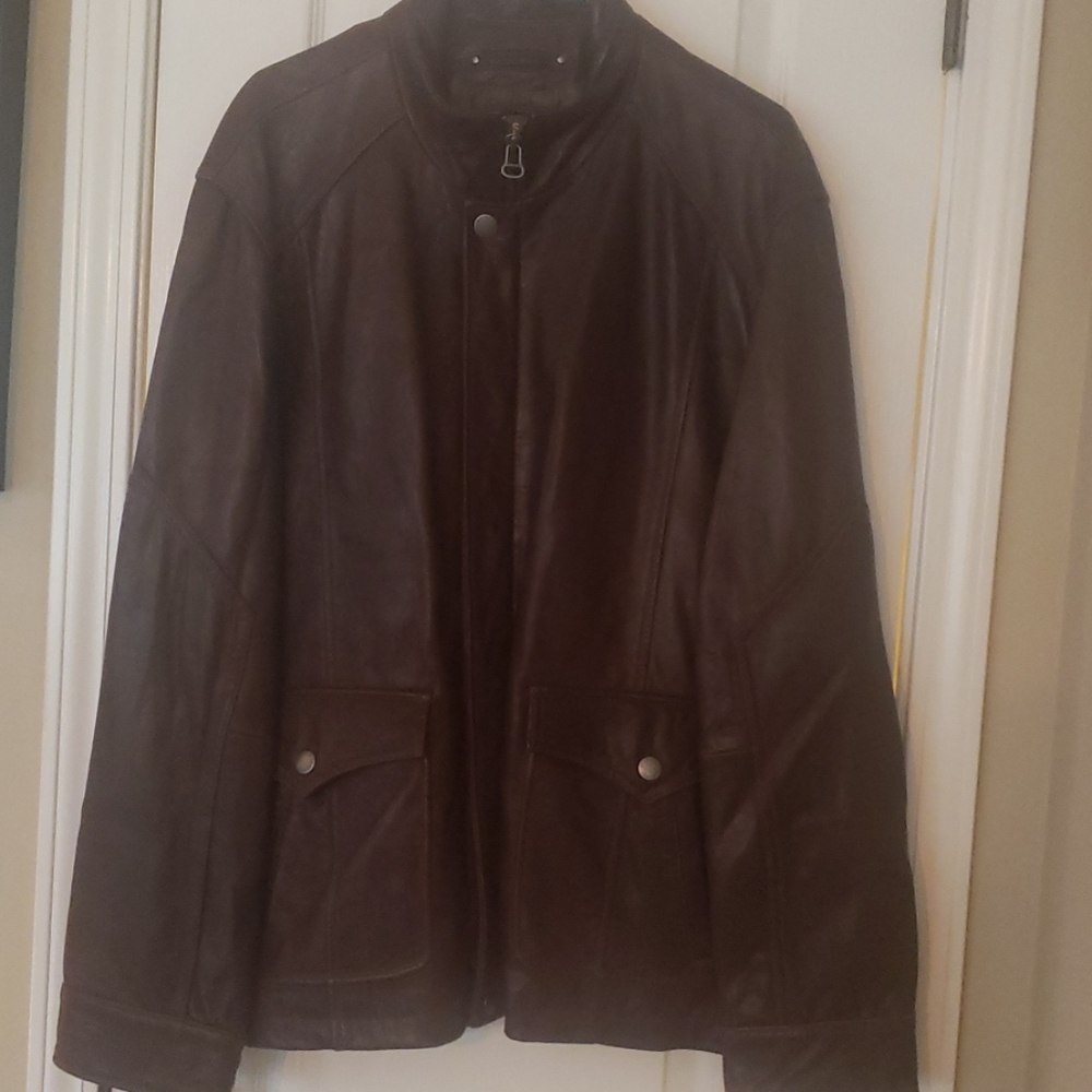 Wilson's Brown LeatherJacket